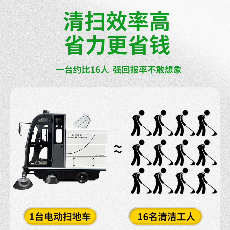 上饶电动扫地车：工厂清洁效率的革命性提升